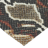 Wildreptilienmuster farbige Pythonschlange Kurzer Tischläufer (Ecke)