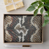 Wildreptilienmuster farbige Pythonschlange Seidenpapier (Geschenk)