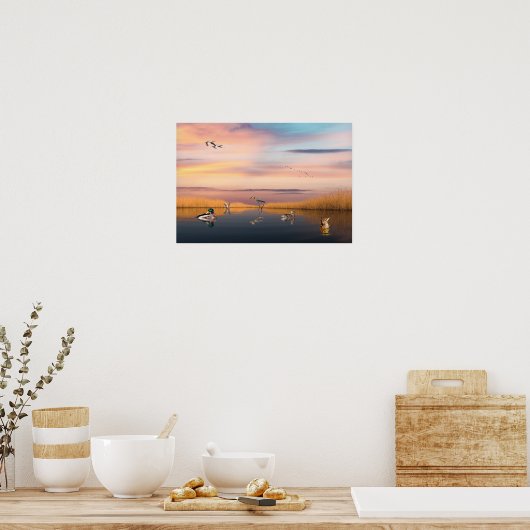 Wildreservat Poster (Küche)