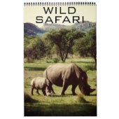 Wildsafari Kalender (Titelbild)