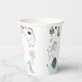 Wildsafari-Kindergeburtstag Pappbecher (Rechts)