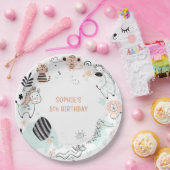 Wildsafari-Kindergeburtstag Pappteller (Party)