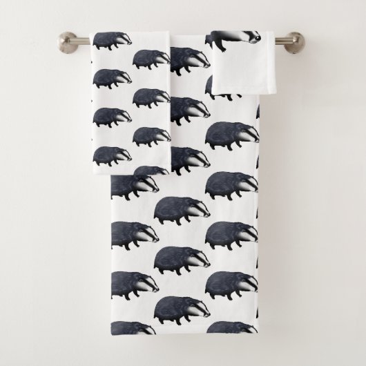 Wildschleppmuster Badhandtuch Set (Insitu)