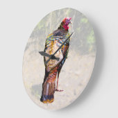 Wildschlüsseluhr Große Wanduhr (Winkel)