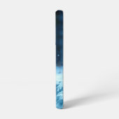 Wildschneeleopard wandern Frost verzauberter Wald Samsung Galaxy Hülle (Linke Seite)