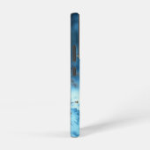 Wildschneeleopard wandern Frost verzauberter Wald Samsung Galaxy Hülle (Rechte Seite)