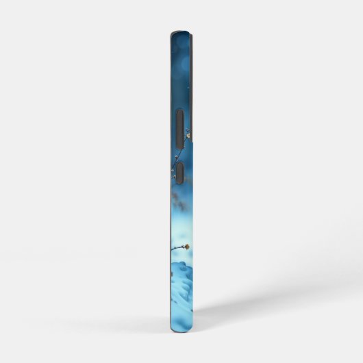 Wildschneeleopard wandern Frost verzauberter Wald Samsung Galaxy Hülle (Rechte Seite)