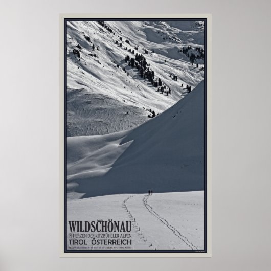 Wildschönau Backcountry Poster (Vorne)