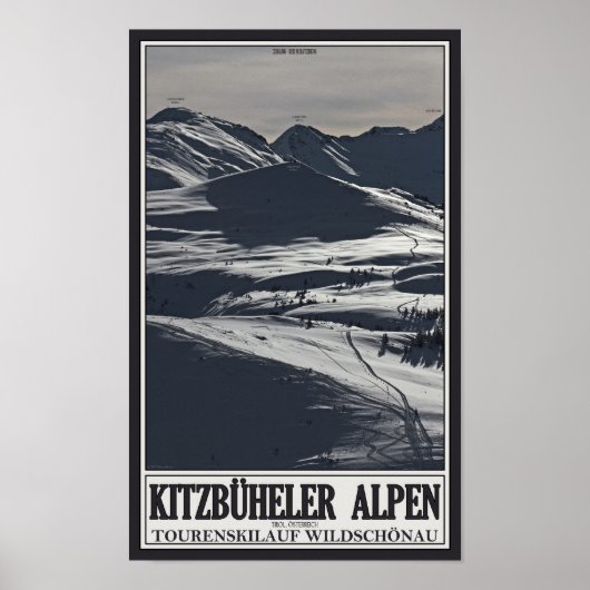 Wildschönau - Bergwandern Poster (Vorne)