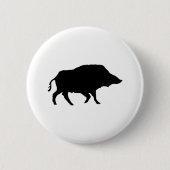 Wildschwein Button (Vorderseite)