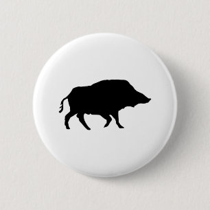 Wildschwein Button