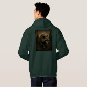Wildschwein Hoodie (Schwarz voll)