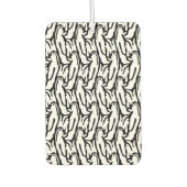 Wildschwein, kein Zebra Duftbäumchen Autolufterfrischer (Vorderseite)