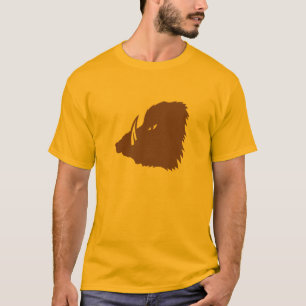 Wildschwein-Profil T-Shirt