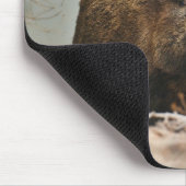 Wildschwein!!! Wild Boar!!! Mousepad (Ecke)
