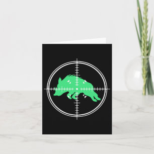 Wildschweine schießen Zielhackjagd auf Hog-Jagd Karte