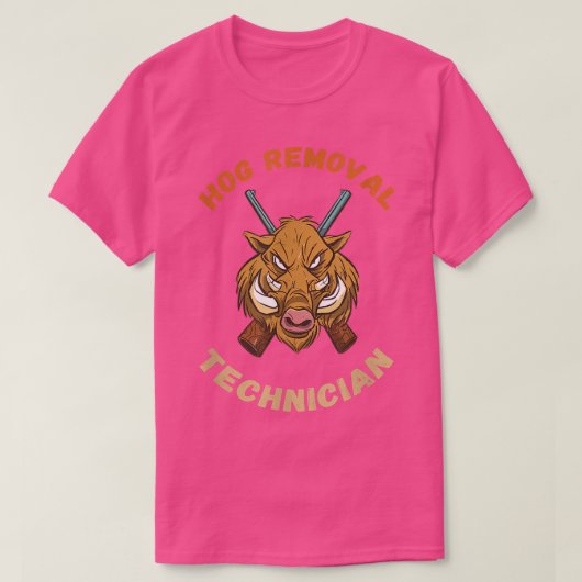 Wildschweinjagd T-Shirt (Design vorne)