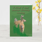 Wildschweinkarte Karte (Gelbe Blume)