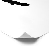 Wildschweinschnitt, große Wandkunst, Küchenkunst Poster (Ecke)