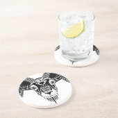 Wildstamm Sandstein Untersetzer (Seite)