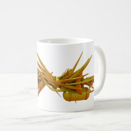 wildstyle 3d Graffiti-Tasse Kaffeetasse (VorderseiteRechts)