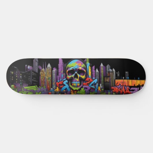 Wildstyle Graffiti 11 Skateboard (Horizontal)