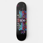 Wildstyle Graffiti 16 Skateboard (Vorderseite)