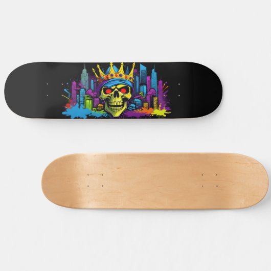 Wildstyle Graffiti 16 Skateboard (Horizontal)