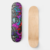 Wildstyle Graffiti 5 Skateboard (Vorderseite)