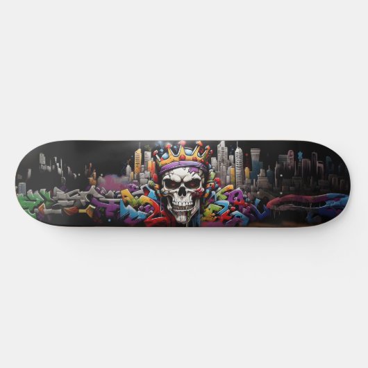 Wildstyle Graffiti 8 Skateboard (Horizontal)