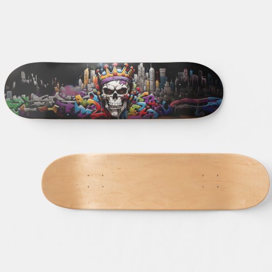 Wildstyle Graffiti 8 Skateboard (Horizontal)