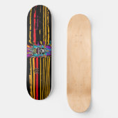 Wildstyle Graffiti 9 Skateboard (Vorderseite)