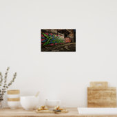 Wildstyle Graffiti Mural Poster (Küche)