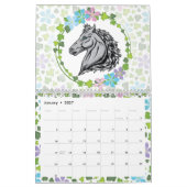 Wildtier-Blumen-Botanik-Wasserfarbe 2026 Kalender (Jan 2027)