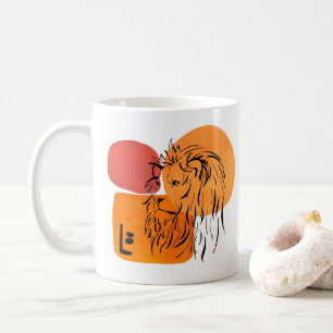 Wildtier der Afrikanischen Lion Kaffeetasse