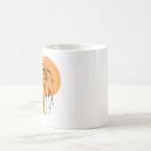 Wildtier der Afrikanischen Lion Kaffeetasse (Mittel)