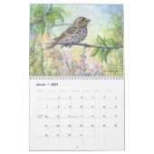 Wildtier-Kunstkalender von der Künstlerin Molly Ha Kalender (Mär 2027)