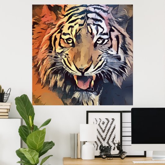 Wildtier Poster (Heimbüro)