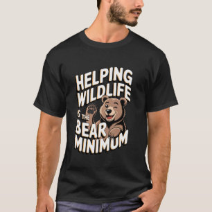 Wildtier-Rehabilitator, der Wildtieren hilft, ist T-Shirt