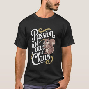 Wildtier-Rehabilitator Leidenschaft für Pfoten und T-Shirt