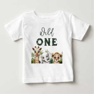 Wildtier Safari Baby T-shirt
