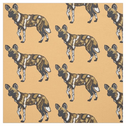 Wildtier Stoff (Muster)