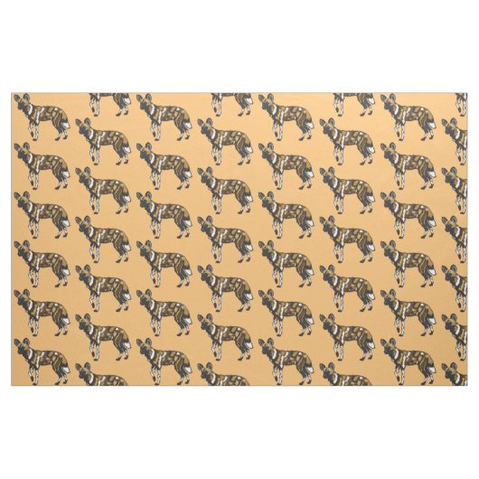 Wildtier Stoff (Fat Quarter (45,7 x 55,9 cm))