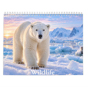 Wildtier-Szene-Natur-Kalender Kalender