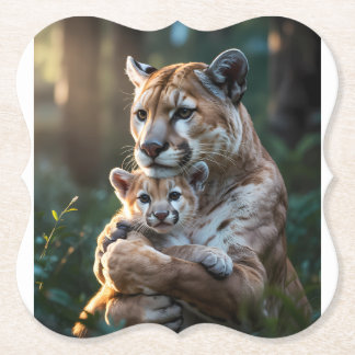 Wildtier-Tier-Unterlage, Safari-Homedekor. Untersetzer