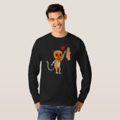 Wildtier Tierpfleger Nasenaffe Flüsterer T-Shirt (Vorne ganz)