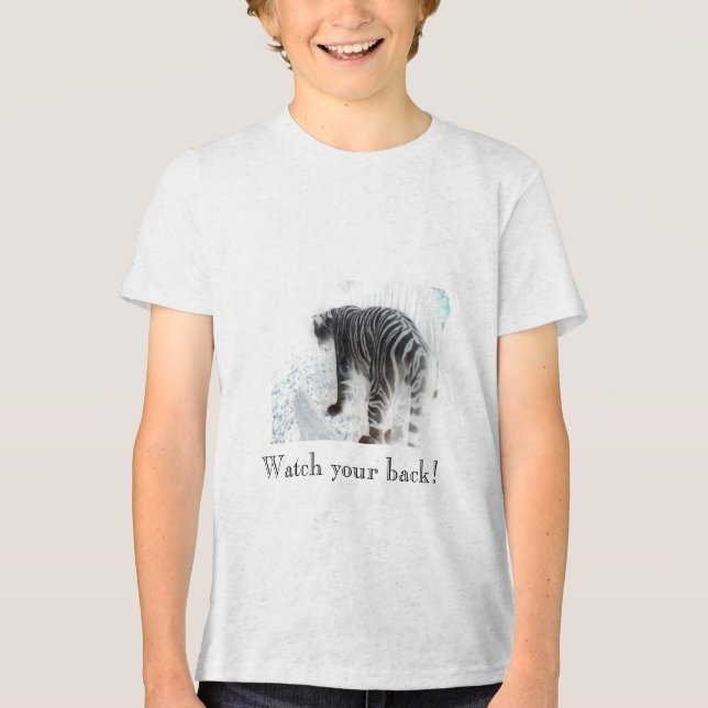 Wildtier Tri-Blend Shirt (Vorderseite)