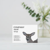 Wildtier Visitenkarte (Stehend Vorderseite)