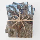 Wildtier-Wald-Foto Geschenkpapier Set (Beispiel)