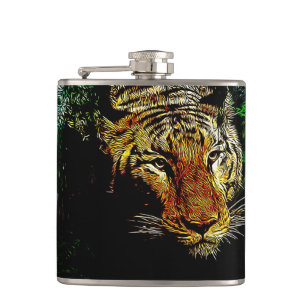 Wildtier-Wildtiger Flachmann